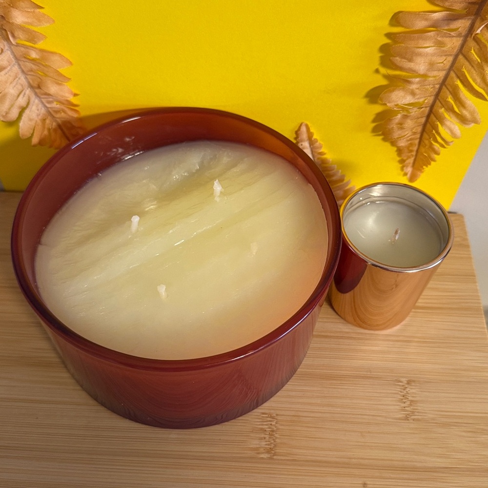 Set Two candle Thymes Simmered Cider (21 oz) and (2oz ) - Picture 4 of 9